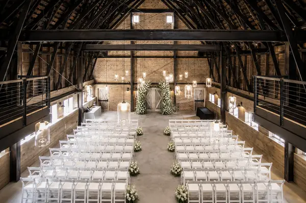 Marionfield Weddings at the Farm seattle barn ceremony