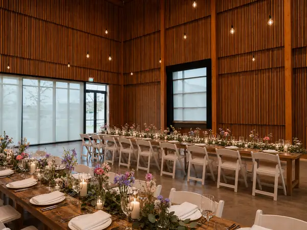 National Nordic Museum modern rustic reception