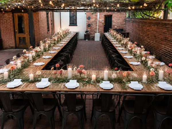 Iron Gate Restaurant patio reception