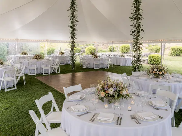 Sunhouse Farm & Events tented reception