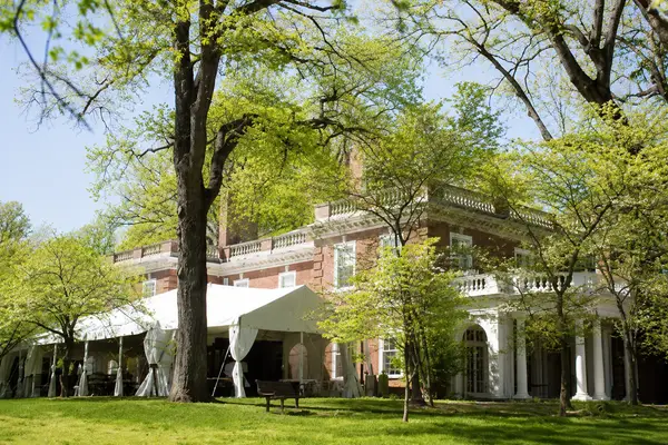 Woodend Sanctuary & Mansion property grounds and tented reception